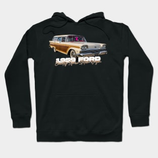 1959 Ford Country Squire Station Wagon Hoodie